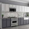 ZLINE 3-Piece Appliance Package - 30-inch Gas Range, Tall Tub Dishwasher & Over-the-Range Microwave (3KP-SGROTRH30-DWV)