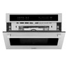 ZLINE 2-Piece Appliance Package - 30-Inch Electric Wall Oven with Self-Clean & 30-Inch Build-In Microwave Oven in Satin Stainless Steel