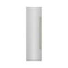 ZLINE 48-Inch Column 12.5 Cu. Ft. Refrigerator and 12.4 Cu. Ft. Freezer in Stainless Steel with Gold Accents