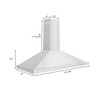 ZLINE 2-Piece Appliance Package - 48-inch Dual Fuel Range with White Matte Door and Convertible Vent Range Hood in Stainless Steel (2KP-RAWMRH48)