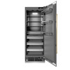 ZLINE 48-Inch Column 16.7 Cu. Ft. Refrigerator and 8.6 Cu. Ft. Freezer in Stainless Steel with Gold Accent