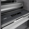 ZLINE 54-Inch Column 16.7 Cu. Ft. Refrigerator and 12.4 Cu. Ft. Freezer in White Matte with Matte Black Accent