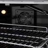 ZLINE 4-Piece Appliance Package - 48-Inch Gas Range, Refrigerator with Water Dispenser, Convertible Wall Mount Hood, and Microwave Oven in Stainless Steel (4KPRW-SGRRH48-MWO)