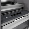 ZLINE 48-Inch Column 12.5 Cu. Ft. Refrigerator and 12.4 Cu. Ft. Freezer in Panel Ready with Matte Black Accents