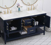 Belleair 60" Double Sink Vanity