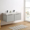 Baylor Floating Double Bathroom Vanity (48"–72")