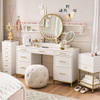 Blaire Smart™ Storage Vanity Desk (57")