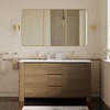 Graham Closed Double Bathroom Vanity (60")