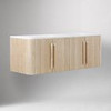 Isley Double Floating Bathroom Vanity (60")