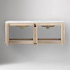 Isley Double Floating Bathroom Vanity (60")