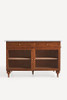 The Fern Rectangular 55" Marble Top Kitchen Island