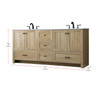 Alderson 60-84" Double Sink Vanity