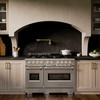 ZLINE 48-Inch 6.7 Cu. Ft. Classic Dual Fuel Range with 8 Burner DuoPro™ Cooktop and Dual Ovens in Satin Stainless Steel (PCDRS-48)