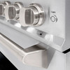 ZLINE 36-Inch 5.2 Cu. Ft. Classic Dual Fuel Range with 6 Burner DuoPro™ Cooktop and Electric Convection Oven in Satin Stainless (PCDRS-36)
