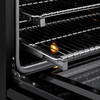 ZLINE Autograph 36-Inch 5.2 Cu. Ft. Classic Dual Fuel Range with 6 Burner DuoPro™ Cooktop and Oven in Black Stainless and Champagne (PCDRBZ-36-CB)