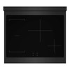 ZLINE Autograph Edition 30 in. 4.2 cu. ft. Paramount Induction Range with 4 Element Cooktop and Electric Convection Oven in Black Stainless Steel with Polished Gold Accents (SINRBZ-30-G)