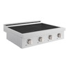 ZLINE 30-Inch Paramount Induction Rangetop with 4 Element Cooktop in Satin Stainless Steel (SINRTS-30)