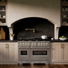 ZLINE 48-Inch 6.7 Cu. Ft. Classic Gas Range with 8 Burner DuoPro™ Cooktop and Dual Ovens in Stainless Steel (PCGR48)