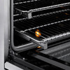 ZLINE Autograph 36-Inch Classic Gas Range with DuoPro™ Cooktop and Convection Oven in Satin Steel and Bronze Accents (PCGRSZ-36-CB)