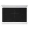 ZLINE Autograph Edition 36-Inch 5.2 Cu. Ft. Paramount Induction Range with 5 Element Cooktop and Electric Convection Oven in Stainless Steel with Matte Black Accents (SINRZ-36-MB)