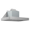 ZLINE 28-Inch 500 CFM DuraMount Wall Mount Range Hood Insert in Stainless Steel (683-28)