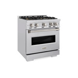 ZLINE 30-Inch 4.2 Cu. Ft. Classic Gas Range with 4 Burner DuoPro™ Cooktop and Convection Gas Oven in Stainless Steel (PCGR30)