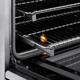 ZLINE 48-Inch 6.7 Cu. Ft. Classic Gas Range with 8 Burner DuoPro™ Cooktop and Dual Ovens in Satin Stainless Steel (PCGRS-48)