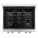 ZLINE 3-Piece Appliance Package - 30-Inch Paramount Dual Fuel Range, 36-Inch French Door Refrigerator, Dishwasher, in Stainless Steel