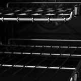 ZLINE 3-Piece Appliance Package - 30-Inch Legacy Dual Fuel Range, 36-Inch French Door Refrigerator, Dishwasher, in Black Stainless Steel with Champagne Bronze Accents