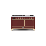ILVE Majestic II Series 60 Inch Dual Fuel Freestanding Range Gas/Propane (UM15FDQNS3)