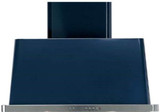ILVE 36" Majestic Wall Mount Range Hood with 600 CFM Blower Anti-grease Filter 2 Warming Lights Filter Light Indicator Auto-off Function and 4 Fan Speeds (UAM90)