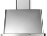 ILVE 30" Majestic Wall Mount Range Hood with 600 CFM Blower Anti-grease Filter 2 Warming Lights Filter Light Indicator Auto-off Function and 4 Fan Speeds (UAM76)