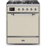 ILVE - Majestic II Series - 30 Inch Dual Fuel Freestanding Range Gas/Propane (UM30DQNE3)
