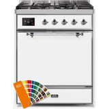 ILVE - Majestic II Series - 30 Inch Dual Fuel Freestanding Range Gas/Propane (UM30DQNE3)