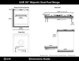ILVE - Majestic II Series - 30 Inch Dual Fuel Freestanding Range Gas/Propane (UM30DQNE3)
