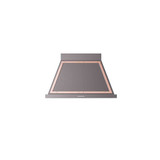 ILVE 40" Nostalgie style Wall-Mounted Extractor Range hood in Steel or painted steel with frames - UANB40