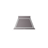 ILVE 40" Nostalgie style Wall-Mounted Extractor Range hood in Steel or painted steel with frames - UANB40
