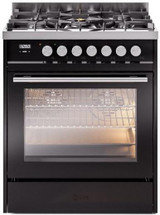 ILVE Professional Plus II 30-Inch Freestanding Dual Fuel Range with 5 Sealed Burner - UP30WMP