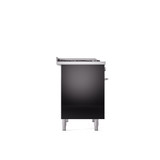 ILVE Professional Plus II 40-Inch Freestanding Dual Fuel Range with 6 Sealed Burner - UPD40FWMP