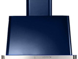 ILVE 30" Majestic Wall Mount Range Hood with 600 CFM Blower Anti-grease Filter 2 Warming Lights Filter Light Indicator Auto-off Function and 4 Fan Speeds (UAM76)