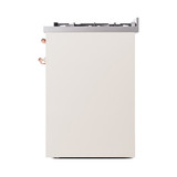 ILVE Nostalgie II 30" Dual Fuel Range with 5 Sealed Burners Solid Door - UP30QNMP