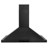 ZLINE 5-Piece Appliance Package - 30-Inch Dual Fuel Range with Brass Burners, Refrigerator with Water Dispenser, Convertible Wall Mount Hood, Microwave Drawer, and 3-Rack Dishwasher in Black Stainless Steel (5KPRW-RABRH30-MWDWV)