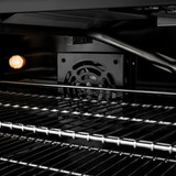 ZLINE Autograph 48-Inch 6.7 Cu. Ft. Paramount Gas Range with 8 Burner DuoPro Cooktop in Black Satin and Champagne Accents (PSGRBSZ-48-CB)