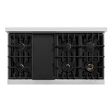 ZLINE 5-Piece Appliance Package - 48-Inch Dual Fuel Range, Hood, Refrigerator with Water Dispenser, Dishwasher, and Microwave Drawer in Stainless Steel