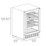 ZLINE Appliance Package - 36-Inch Dual Fuel Range, Range Hood, Microwave Drawer, Tall Tub Dishwasher and Wine Cooler in Stainless Steel (5KP-RARH36-MWDWV-RWV)