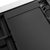 ZLINE Autograph Edition 48-Inch Paramount Gas Rangetop with 8 Burner DuoPro™ Cooktop in Stainless Steel and Matte Black Accents (PSRTZ-48-MB)
