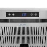 ZLINE Autograph 24-Inch Touchstone Refrigerator Drawer with Steel Doors & Bronze Helix Handles (RDSOZ-ST-24-KCB)