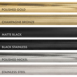 ZLINE Autograph 36-Inch Paramount Dual Fuel Range in Stainless Steel with Bronze Helix Handle (SDRZ-36-KCB)