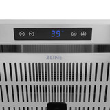 ZLINE Autograph 24-Inch Touchstone Refrigerator Drawer with Black Stainless Steel Doors & Bronze Helix Handles (RDSOZ-BS-24-KCB)