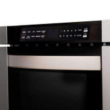 ZLINE Appliance Package - 36-Inch Gas Range, Range Hood, Microwave Drawer, Tall Tub Dishwasher and Wine Cooler in Stainless Steel (5KP-SGRRH36-MWDWV-RWV)